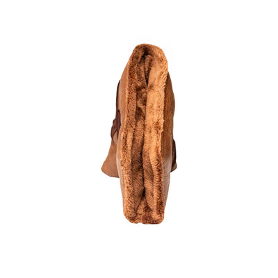 Pumpkin Leather Miura Script Blade Headcover