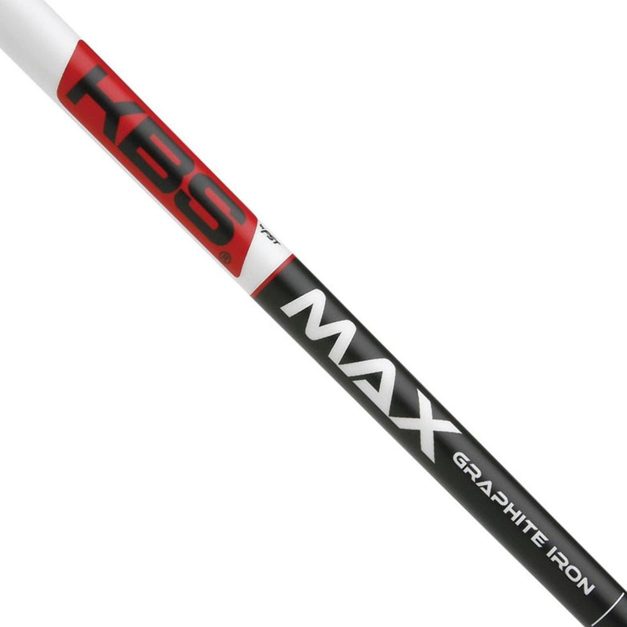 KBS MAX GRAPHITE IRON Shafts Taper Tip .355