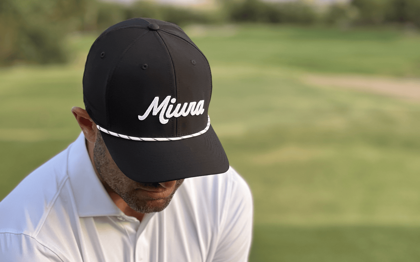 Miura Modern Script Rope Hat