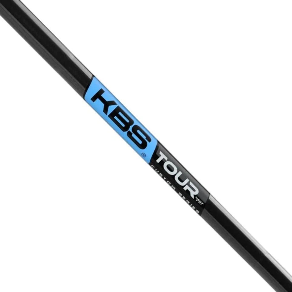 Set De Fers KBS Custom Series Black & Blue Tour 120S 3-PW - Flex Raide, Acier, Neuf 2025, Poids 120g