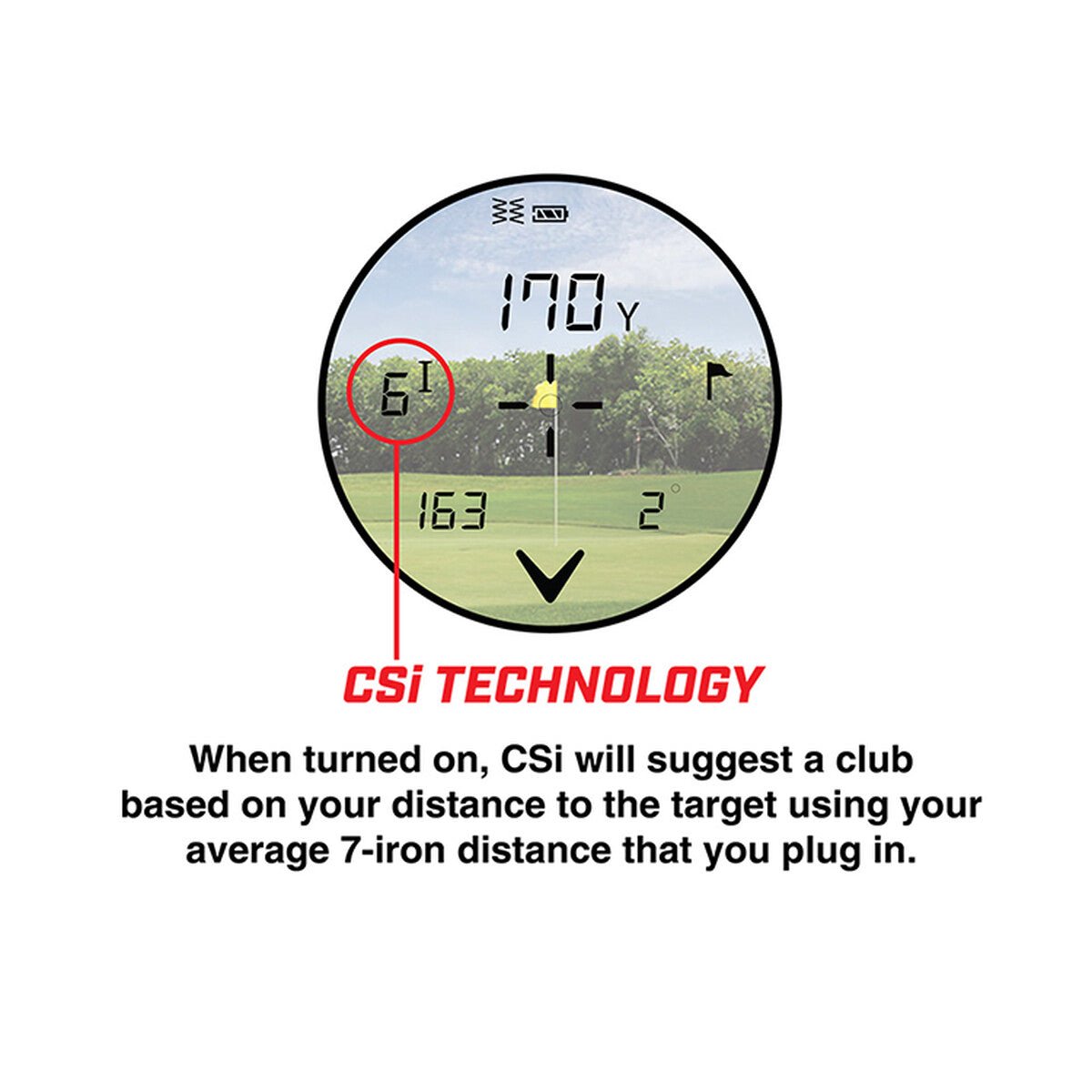 Callaway CSI Pro Laser Rangefinder