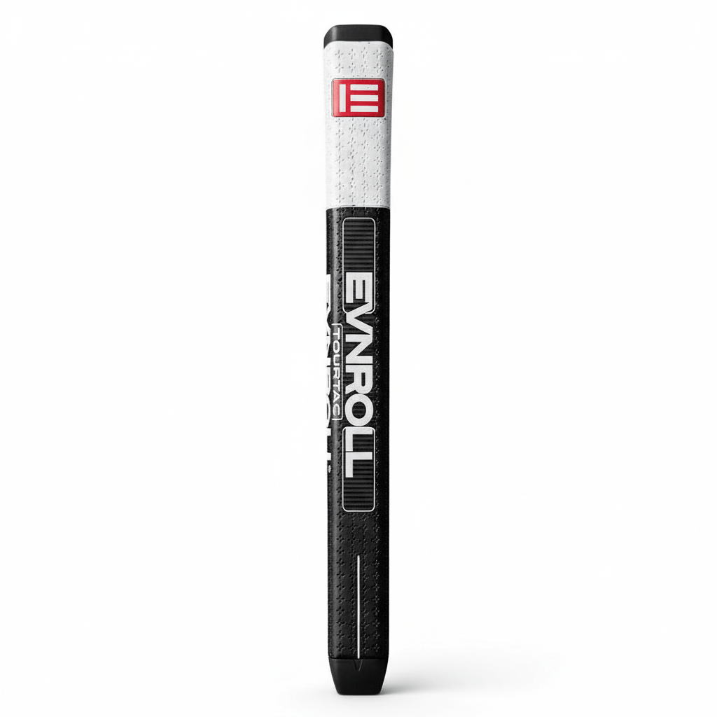 EVNROLL TourTac Black & White Putter Grip