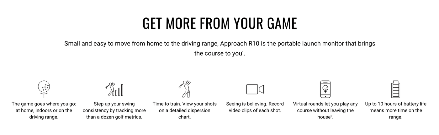 Garmin Approach R10 Launch Monitor