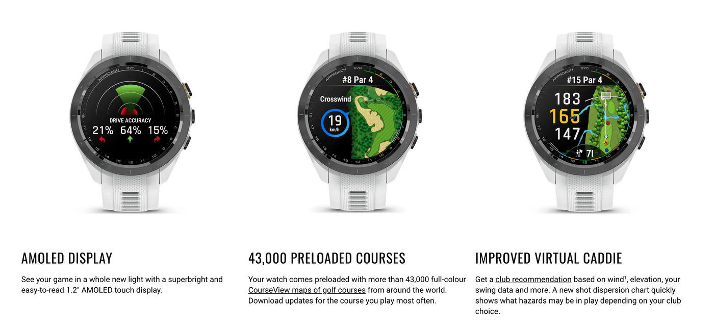 Garmin Approach S70 47mm