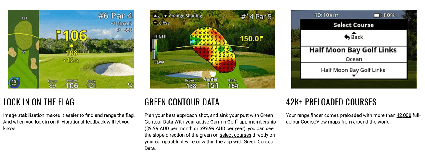 Garmin Approach Z82 Rangefinder