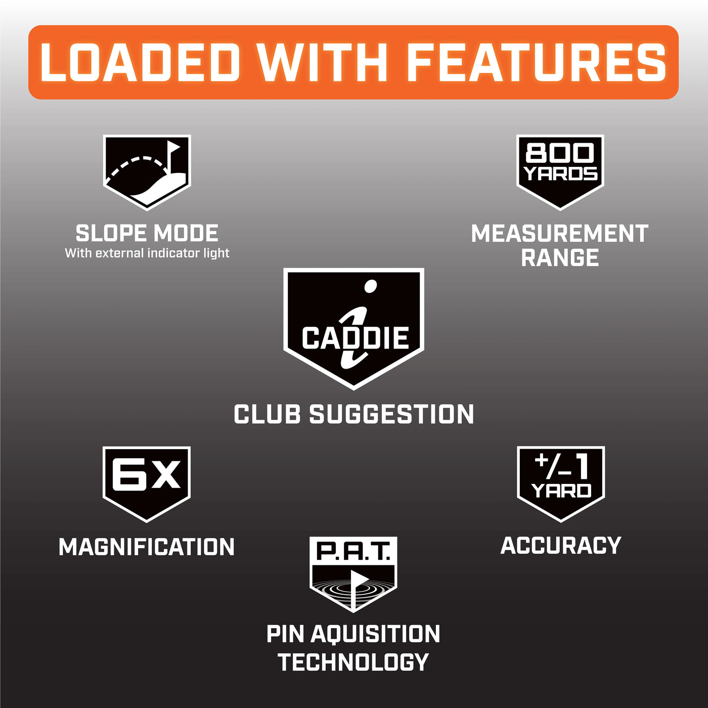 IZZO GOLF Swami LZ-i Laser Rangefinder