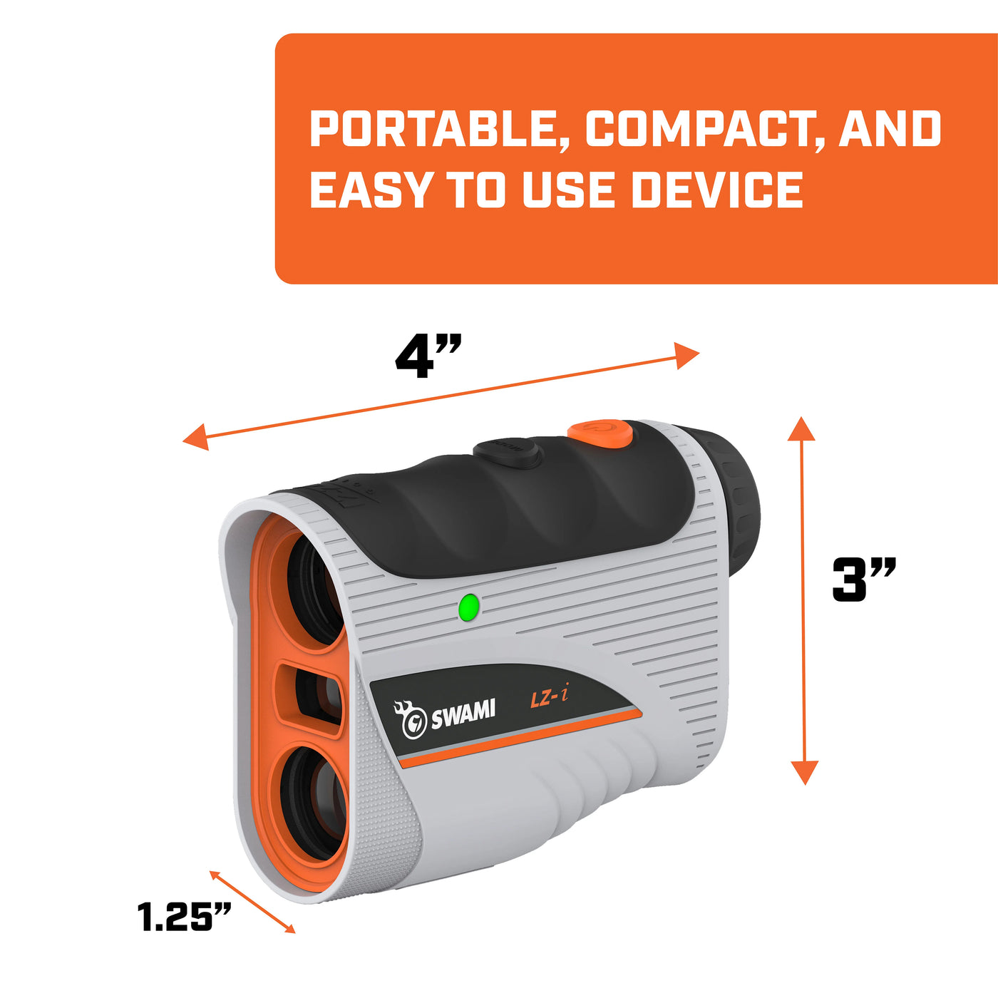 IZZO GOLF Swami LZ-i Laser Rangefinder