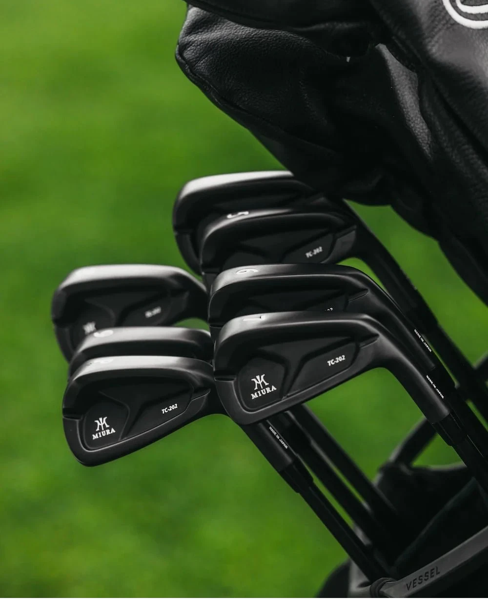 Miura TC-202 Black QPQ Forged Custom Irons – Limitless Golf