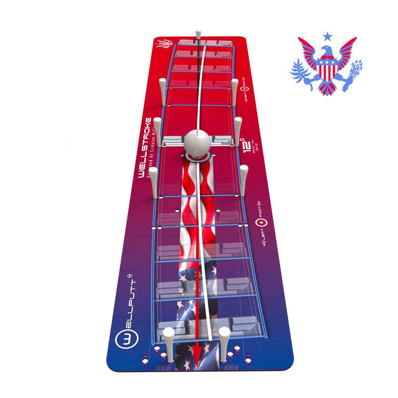 Wellstroke 12 Deg Putting Arc – Stars & Stripes Special Edition