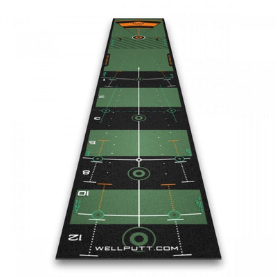 Wellputt 13ft Putting Mat – Classic Green